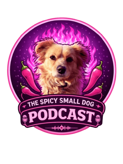 The Spicy Small Dog Podcast logo